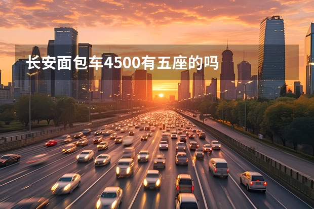 长安面包车4500有五座的吗