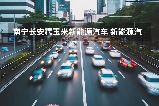 南宁长安糯玉米新能源汽车 新能源汽车补助