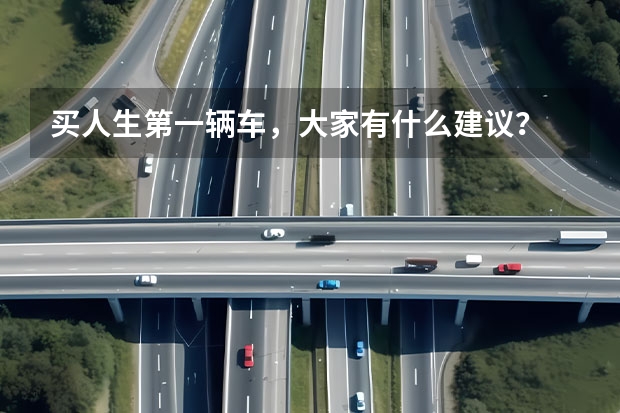 买人生第一辆车，大家有什么建议？