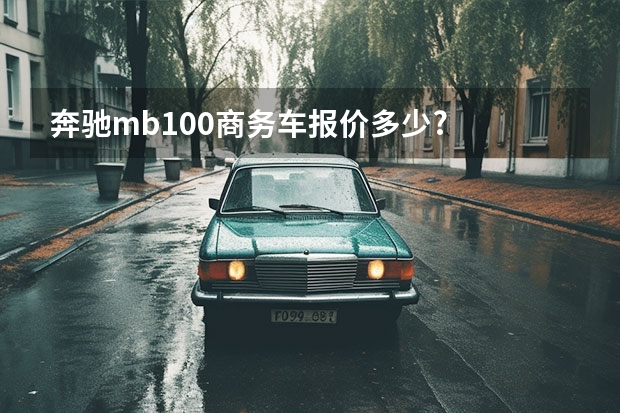 奔驰mb100商务车报价多少?