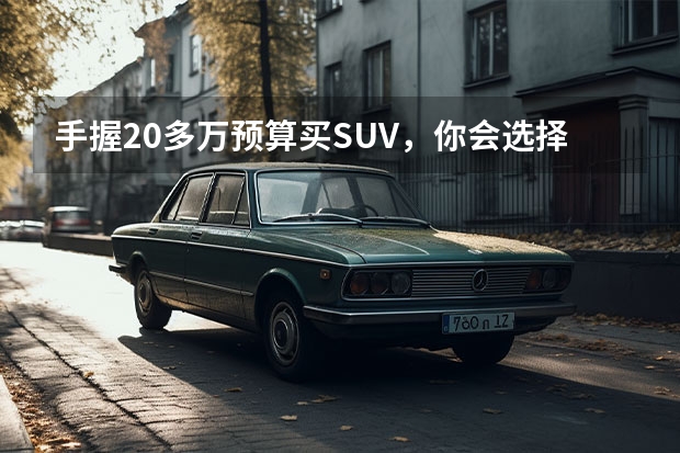 手握20多万预算买SUV，你会选择一辆宝马X1吗？