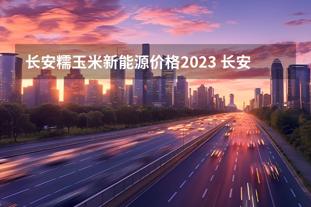 长安糯玉米新能源价格2023 长安糯米电动车的换挡开关在哪