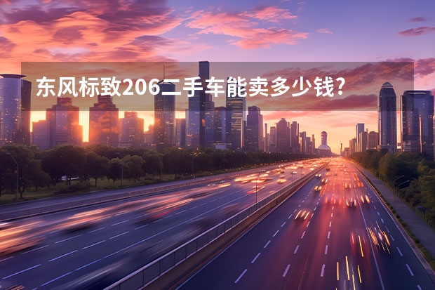 东风标致206二手车能卖多少钱?