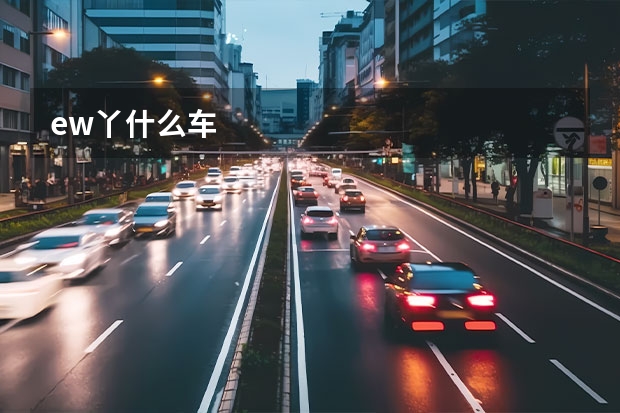 ew丫什么车