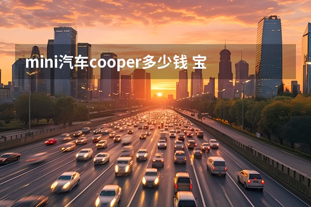 mini汽车cooper多少钱 宝马mini纯电动版价格