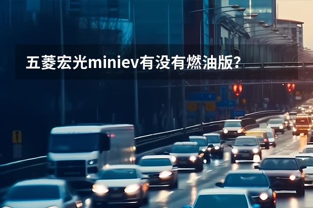 五菱宏光miniev有没有燃油版？ 3万左右的小型燃油车