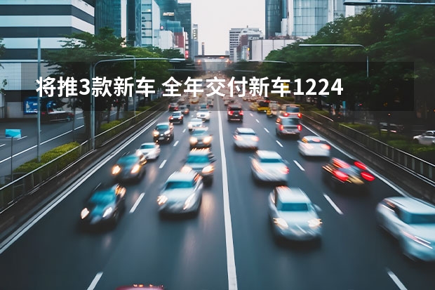 将推3款新车 全年交付新车122486台