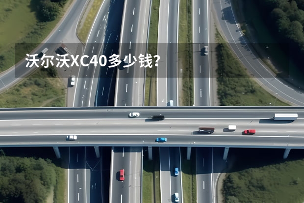 沃尔沃XC40多少钱？