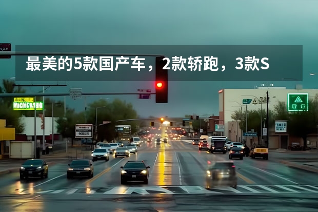 最美的5款国产车，2款轿跑，3款SUV，最后1款长近5米不足9万（手动嘉悦A5精英白提车作业！家里的第三辆车！）