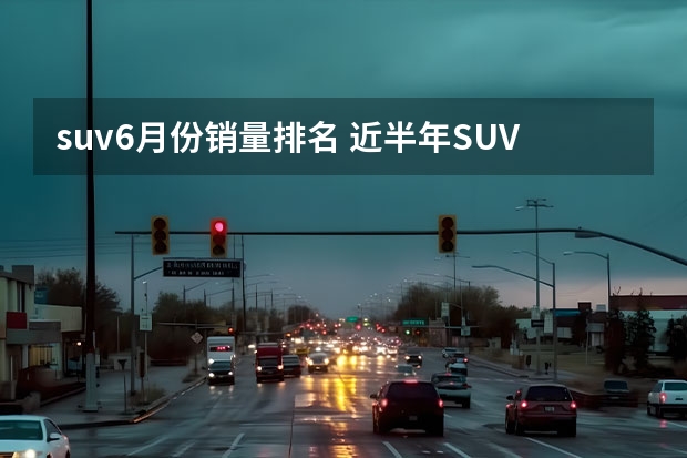 suv6月份销量排名 近半年SUV销量排名出炉：特斯拉和比亚迪成最大赢家