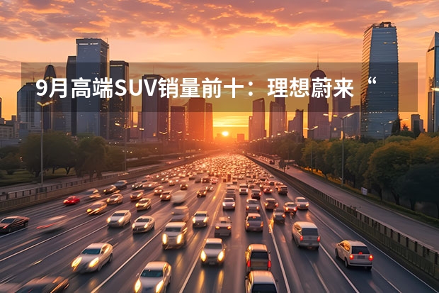 9月高端SUV销量前十：理想蔚来“守门员”，第一还得是奔驰 9月车型销量排名出炉 五菱干倒特斯拉排名新能源车销冠