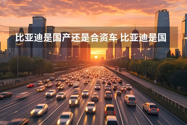 比亚迪是国产还是合资车 比亚迪是国产车还是合资车