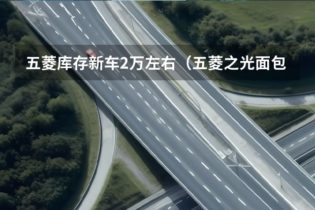 五菱库存新车2万左右（五菱之光面包车）