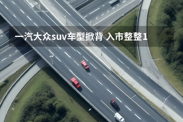 一汽大众suv车型掀背 入市整整1年！年销179428辆！大众探岳销量连续4个月销量破2万